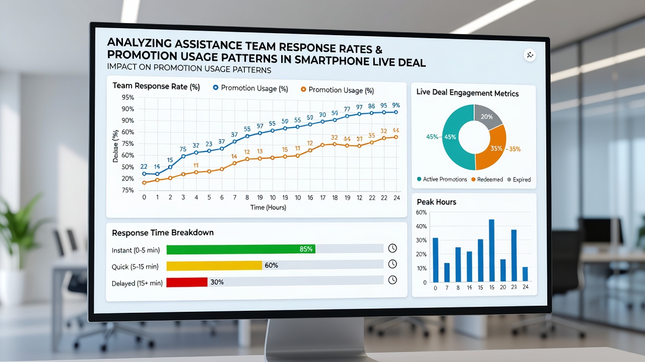 Grafik zu Support-Reaktionszeiten und Promotionsnutzung in mobilen Jackpot-Spielen