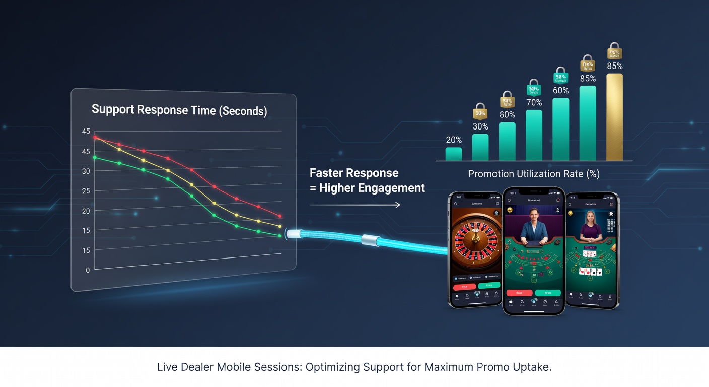 Analyse von Support-Reaktionszeiten und Promotion-Nutzung in mobilen Live-Dealer-Sessions mit Fokus auf Echtzeit-Interaktionen