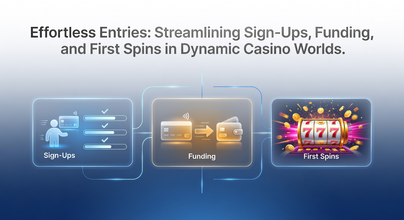 Moderne Casino-Plattform mit nahtlosem Anmeldeprozess und blitzschnellen Einzahlungen, die Spieler direkt in actionreiche Spielewelten eintauchen lassen