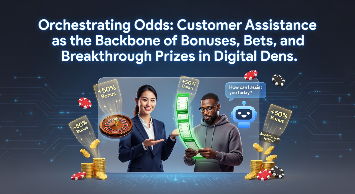Ein Team von Support-Mitarbeitern hilft Spielern bei der Navigation durch Boni und Wetten in einem modernen Online-Casino-Umfeld