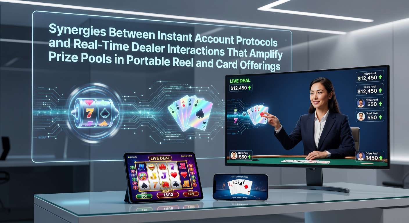 Darstellung mobiler Casino-Interfaces mit schnellen Konten und Live-Dealer-Sessions