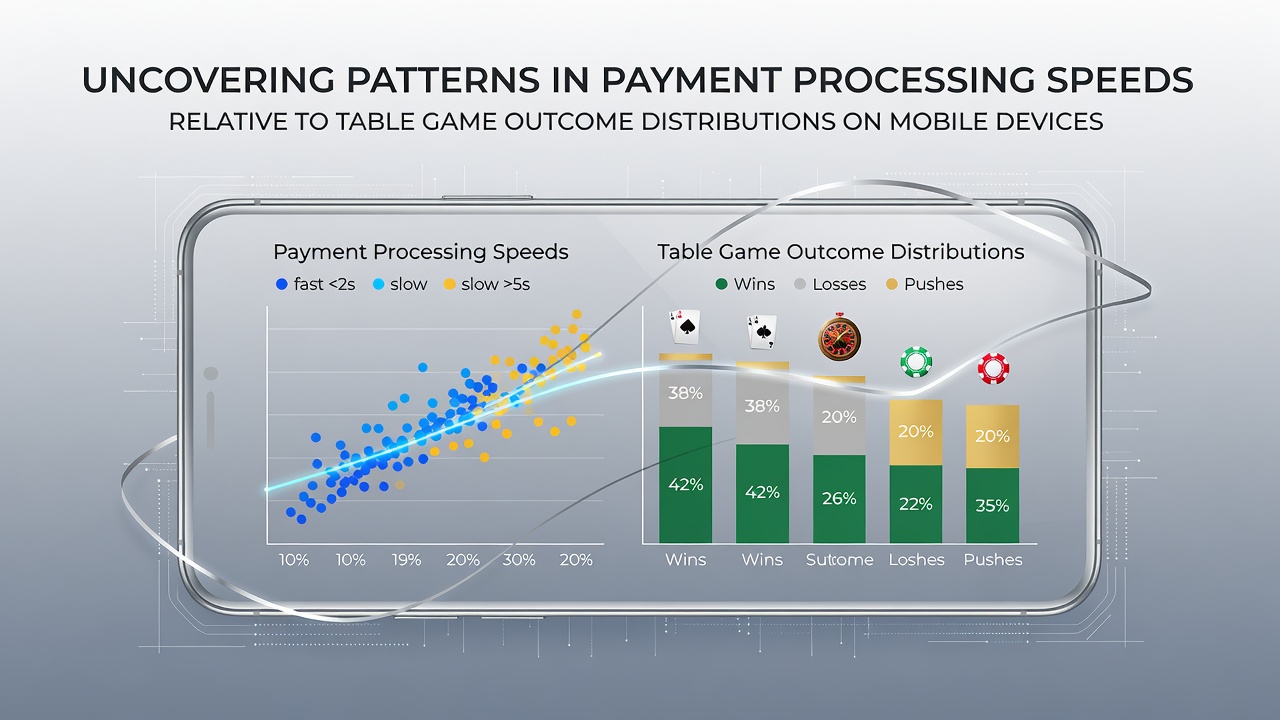 Analyse von Zahlungsverarbeitung und Spielergebnissen auf mobilen Geräten